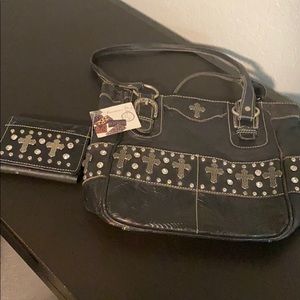American West purse and NWT Wallet